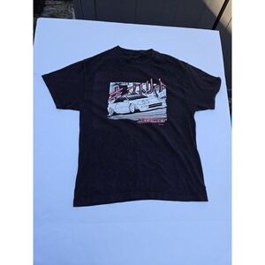 Key‎ Street Graphic T-Shirt Men's Large Black JDM Car Drift Streetwear Tee